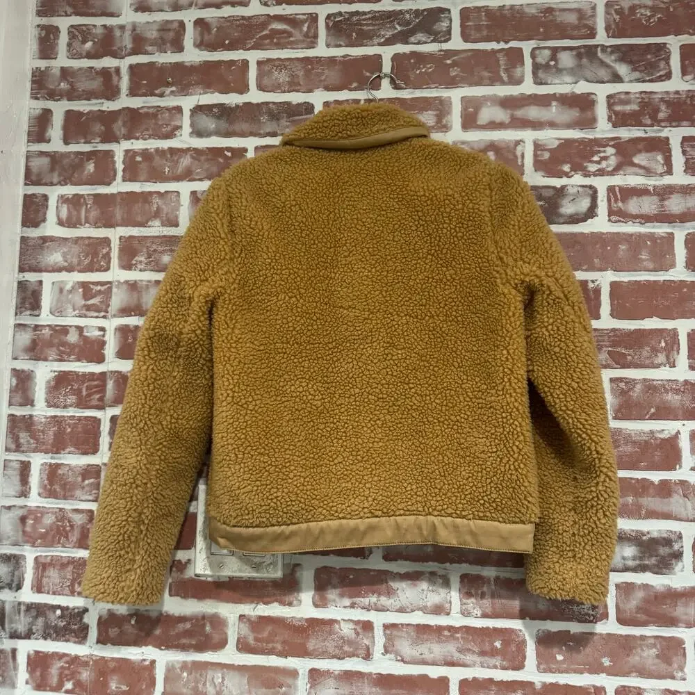 Madewell Tan Sherpa Jacket - Picture 3 of 9